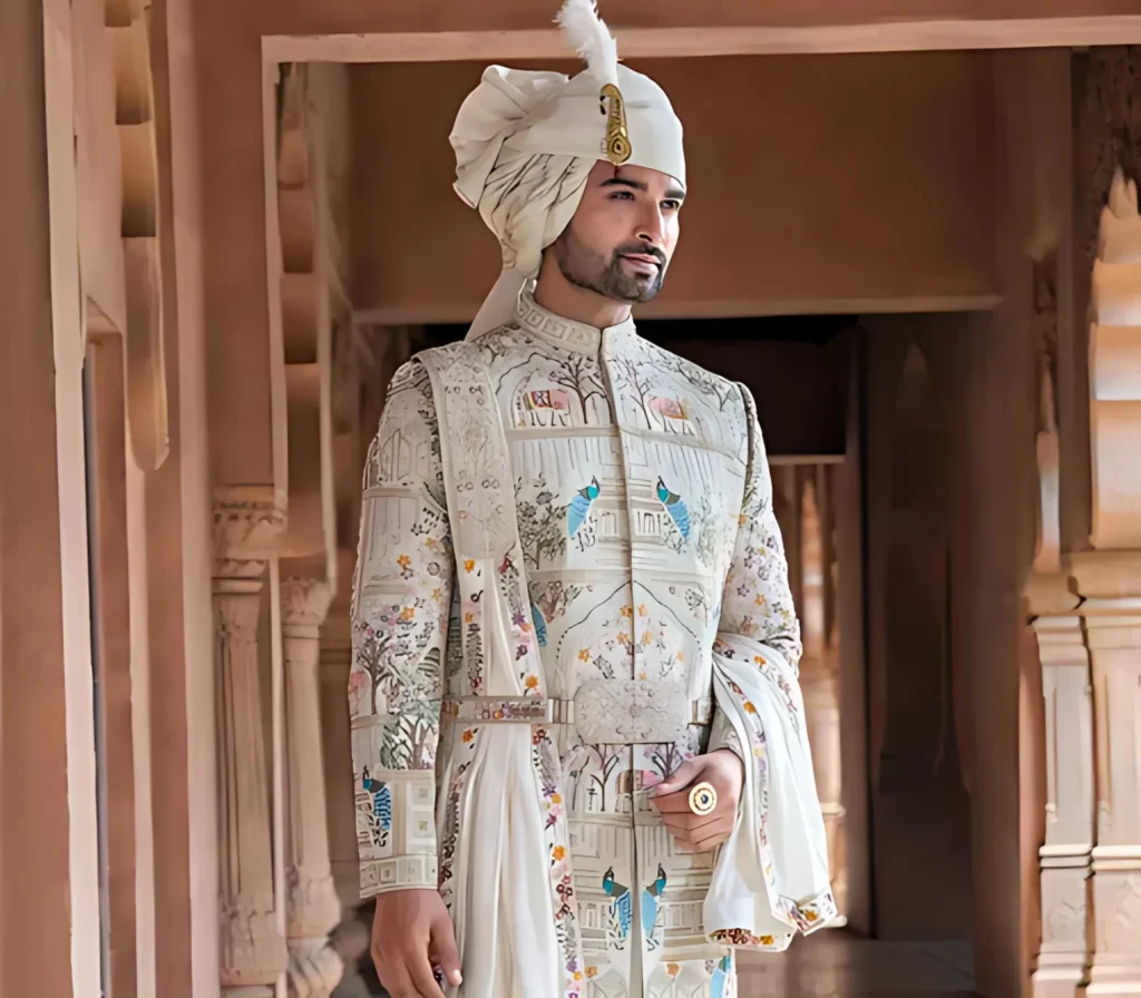 Mens Ethnic Fabric Manufacturers in - Shaadi Sherwani